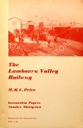 Book cover of The Lambourn Valley Railway  by PRICE, M.R.C. 